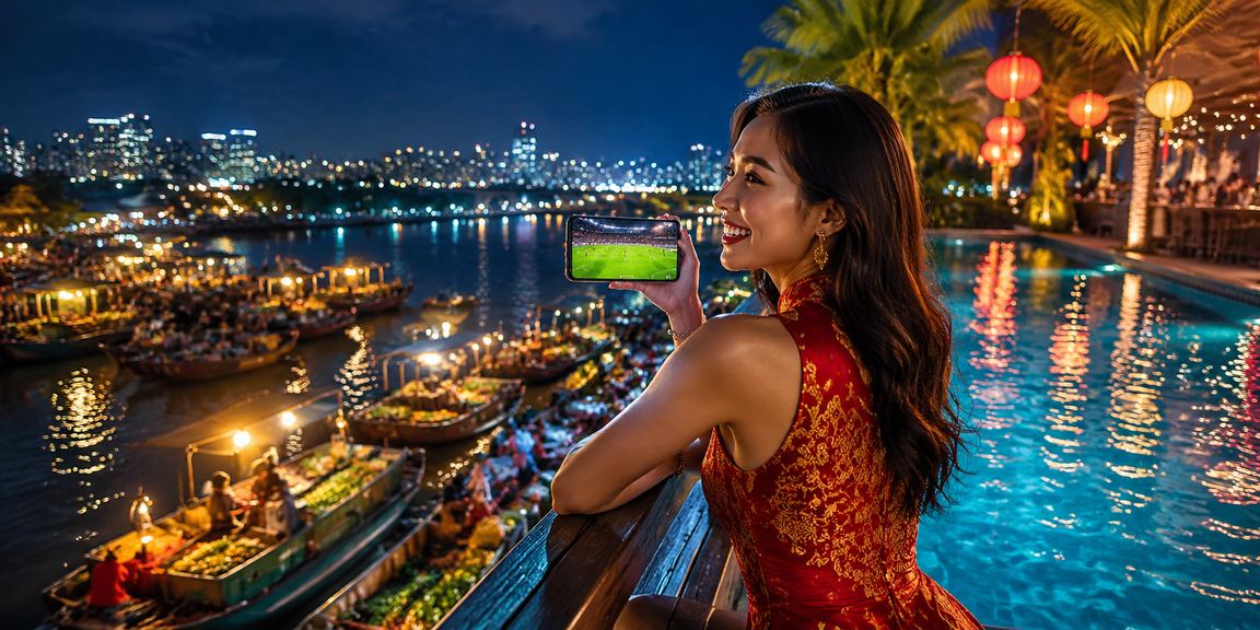 Người dùng Cần Thơ xem bóng đá và đặt cược thể thao trong không khí lễ hội